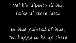 Volare by Gipsy Kings lyrics + English lyrics