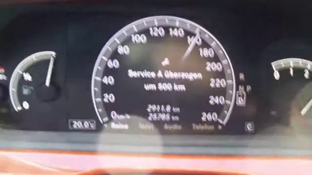 Mercedes S320 CDI - Torque (Drehmoment) смотреть онлайн