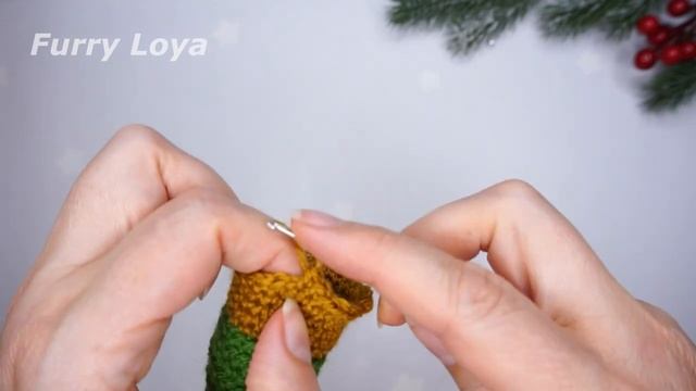??Все будут в восторге?Как вязать Рождественского Ёлочного гнома крючком??