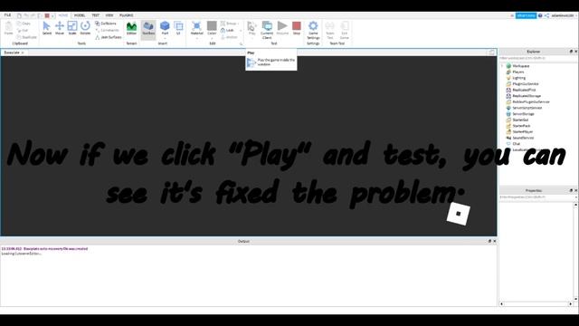 ROBLOX Studio - How to prevent objects from falling down / apart or moving around смотреть онлайн