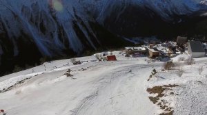 Dombay winter - зимний Домбай в 4к