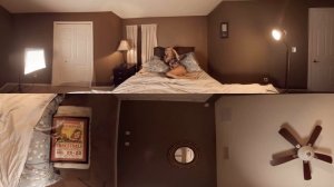 360 video VR Girl - Natasha in Bedroom ( Video for Oculus Go )