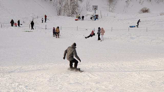 Горнолыжный курорт | На сноуборд - в Лагонаки | Лучше, чем в Сочи? смотреть онлайн