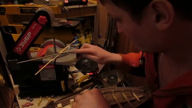 Модель корабля Драккар своими руками Урок 6 смотреть онлайн