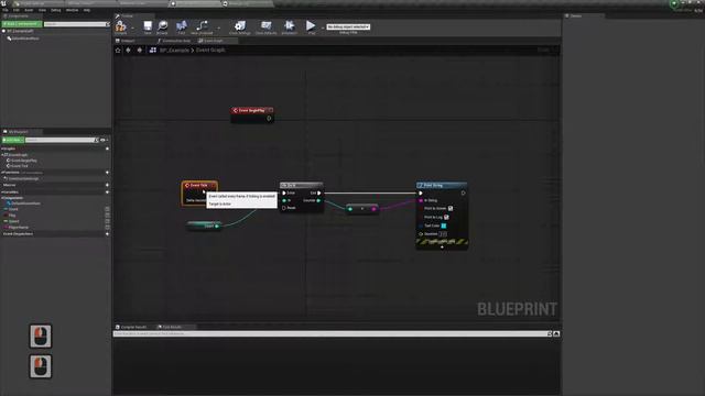 Unreal Engine - Контроль потока исполнения   Sequence, Do N, For Loop