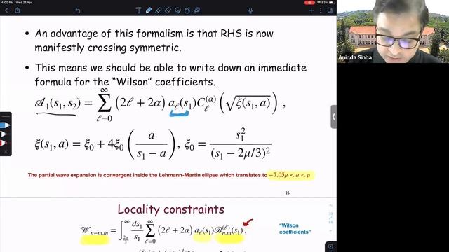 Crossing symmetric dispersion relations in QFTs and CFTs - Aninda Sinha смотреть онлайн