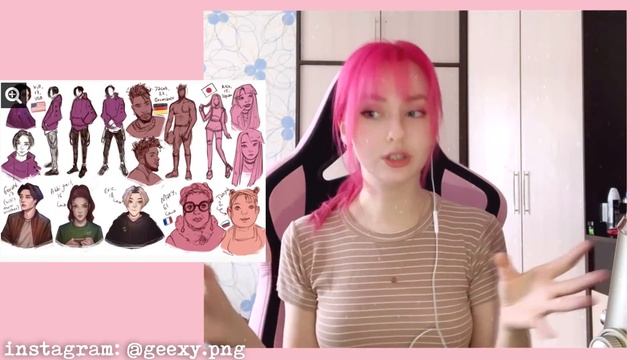 Моё портфолио для поступления в США на иллюстратора (студенческое портфолио) смотреть онлайн