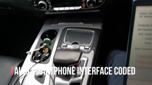 Audi Q7 4M 2015 Smartphone Interface APPLE CARPLAY / ANDROID AUTO + VCDS CODING