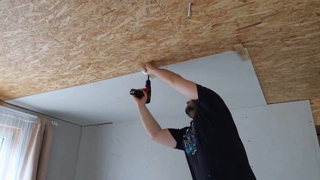 РЕМОНТ ДОМА ПРОДОЛЖАЕТСЯ ?Обшиваем стены гипсокартоном смотреть онлайн