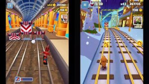 Subway Surfers: St. Petersburg 2020 VS Winter Holiday 2019 Gameplay