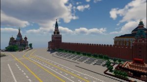 Московский Кремль и Красная Площадь в Minecraft 1 к 1 (Трейлер)
