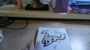 обзор скетчбука #2 / коты воители / фурри / OC / птицы / ч. о.