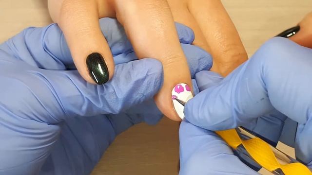 #35 ДИЗАЙН НОГТЕЙ РОЗЫ ГЕЛЬ ЛАКОМ И КОШАЧИЙ ГЛАЗ