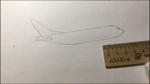 Рассказываю и показываю как нарисовать самолёт Boeing 737-800