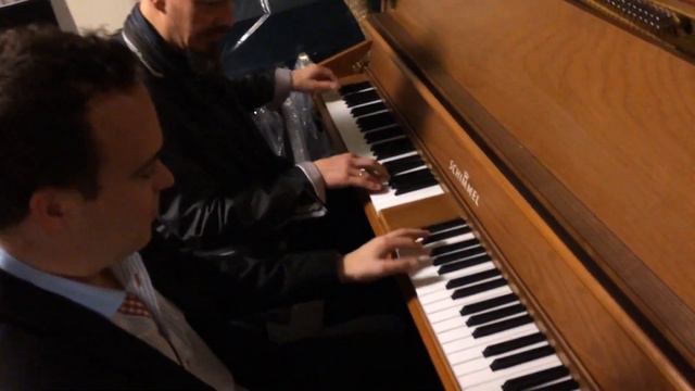 HAVE YOU EVER SEEN A PIANO LIKE THIS? A DUO-PIANO? смотреть онлайн