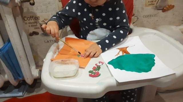 Аппликации для малышей.