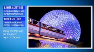 How I Photographed Static Monorail at Epcot Disney World 50th Celebration | Beacon of Magic