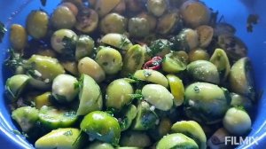 салат из зелёных помидор без стерилизации очень вкусно и доступно