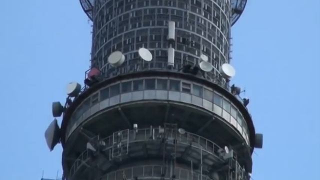 Москва. Останкинская телебашня. смотреть онлайн