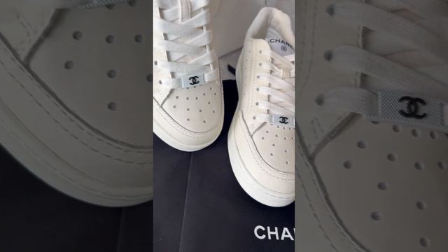 Sneakers CHANEL белые кроссовки Шанель