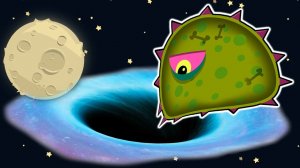 Суровый ЛИЗУН ГЛАЗАСТИК съедает все НА ЛУНЕ #1! Игра Tales from Space Mutant Blobs Attack