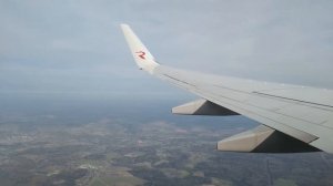 Взлет и посадка самолета из Крыма в Москву днем Вид из салона Глазами пассажира Красивые виды