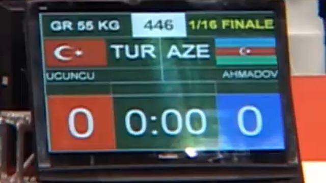 SWWC2013 / Fatih Uchuncu (TUR) - Orxan AHMADOV - GR 55 kg, 1/16 final match смотреть онлайн