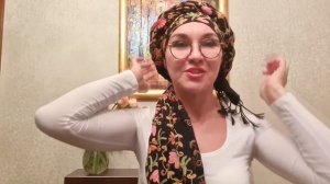 Как эффектно завязать чалму/тюрбан. Стильные осенние  образы. Палантин. Шарф.