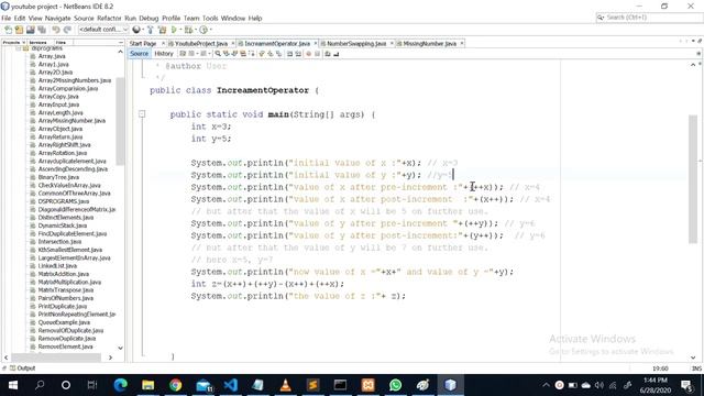 Pre-Increament and post-Increament Unary Operator In Java || Step By Step Full Explanation. смотреть онлайн