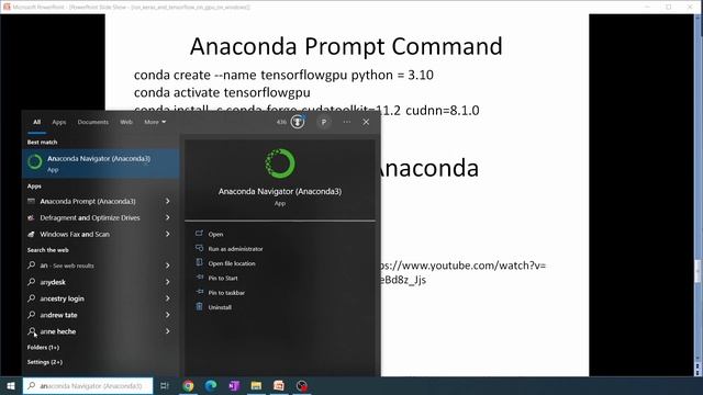 how to run keras and tensorflow on gpu on windows, step by step смотреть онлайн