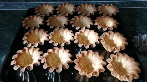 Простой рецепт теста. Пирожные Корзиночки.