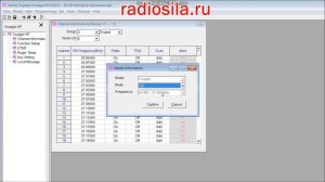 Программирование автомобильной рации Optim Voyager