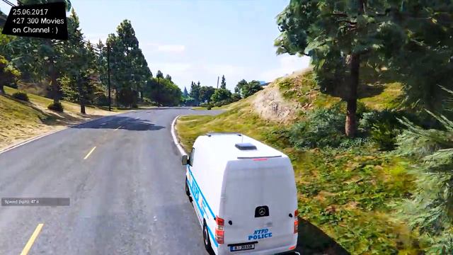 2015 Mercedes Benz Sprinter NYPD New ENB Top Speed Test GTA Mod Future _REVIEW смотреть онлайн