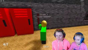 Я СТАЛА БАЛДИ! ЗЛОЙ УЧИТЕЛЬ BALDI в ROBLOX