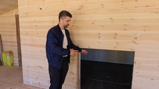 Обзор одноэтажного каркасного дома 8 на 8 с террасой и панорамными окнами / Каркасный дом у озера смотреть онлайн