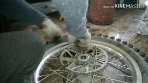 KAYO K1 замена ведомой звезды на скоростную!!! смазка подшипников!