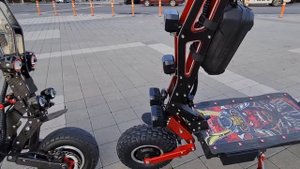Электросамокат ZAPCOOL на 14" колесах.
