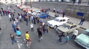 С высоты птичьего полёта: авто СССР в Санкт-Петербурге
