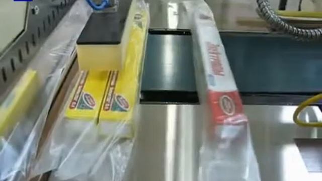 Упаковка электродов в термоусадочный полиэтилен. смотреть онлайн