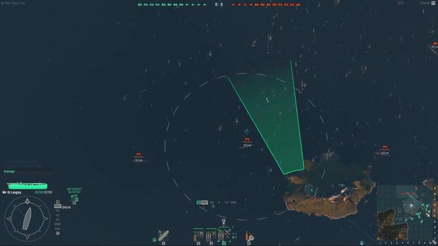 World of Warships: Авианосец Langley смотреть онлайн