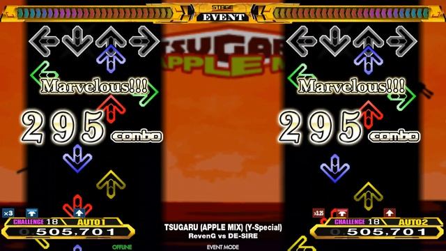 【MAX2 28/38】TSUGARU (APPLE MIX) (Y-Special) [CSP 18]【Stepmania】 смотреть онлайн