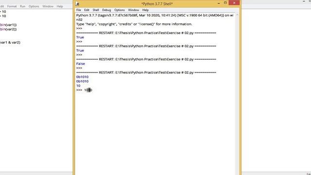 Operators in Python IV [ENG] Module 1 Lecture 21 ZE - 209 смотреть онлайн