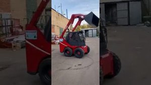 видео мини погрузчик фронтальный Bobcat TCM SSL709 японский в России не эксплуатировался 8903311222