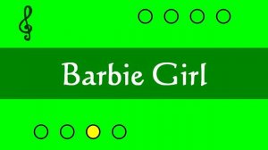 Barbie Girl - Aqua - Free Sheet music Download