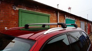 BMW X5 E70 (E71)- установка поперечен Thule Edge WingBar 9593 + Kit 184003