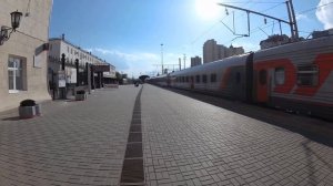 Весеннее путешествие по Центральному району Волгограда Вокзал Волгоград-1 исходник Часть 5