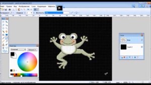 Как сделать анимацию на прозрачном фоне в программах Paint NET и UnFREEz. Урок 1.