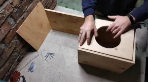 Домик (когтеточка) для кошки своими руками. Cat house DIY