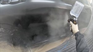 Painting car | Spray guns Devilbiss DV1 Base & Clear 1.3