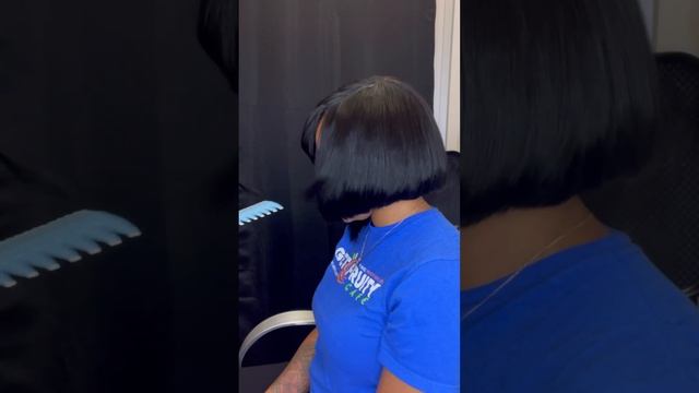 Invisible Part Quickweave #quickweavebob #atlantahairstylist #quickweave #protectivestyles